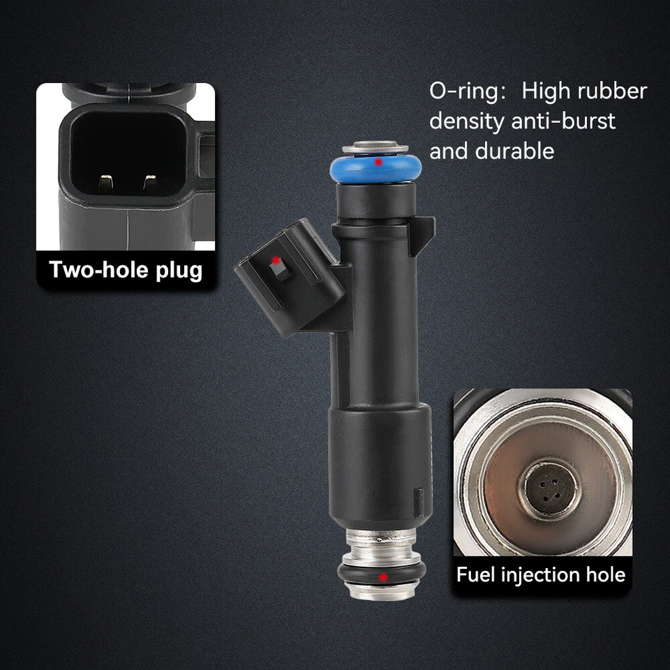 Pontiac G5 2008 2008 2009 2010 Chevrolet Cobalt 2,2 L 4 piezas inyectores de combustible Foto 2 de 4