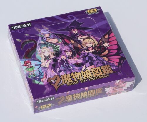 HOT! Monster Girl Encyclopedia CCG TCG Game Card Booster Box Goddess Story Waifu - Picture 1 of 4