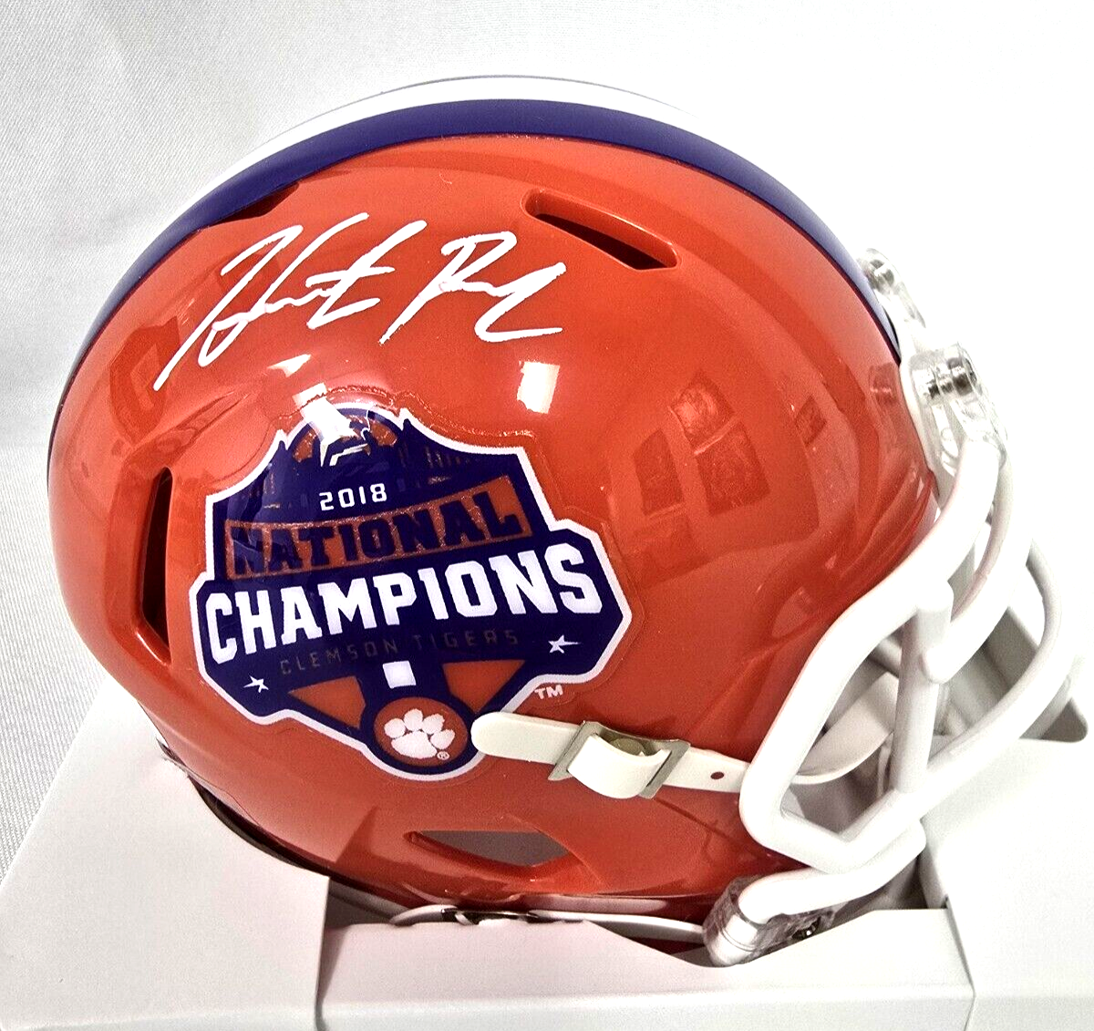 clemson football helmet 2018 Riddell Tigers Revolution Speed Mini Size SpeedFlex football helmet is made specifically for fans of the Clemson Tigers Hey fellas, check out this