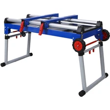 Miter Saw Stand 5-in-1 Portable Workbench Folding Work Table Height Adjustable