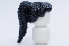 NEW LEGO® Black Female Minifigure Hair - Coiled w/ Ponytail 60307, 41731, 75326