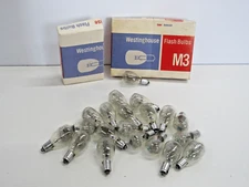 Lot Of 20 Westinghouse M3 Flash Bulbs New Old Stock # OJ