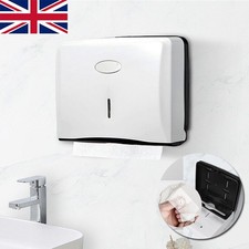 Wall Mounted Hand Paper Towel Dispenser Toilet Holder Home Bathroom Tissue Box