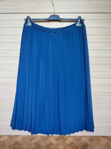 Women Germano Zama Skirt Navy Polyester 42 / XL /
