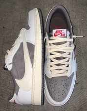 NIKE AIR JORDAN 1 LOW OG x TRAVIS SCOTT REVERSE MOCHA DM7866-162 CACTUS JACK