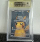 Pokemon Pikachu with Grey Felt Hat Van Gogh 085 Promo BGS 9.5 PSA 10 Equivalent