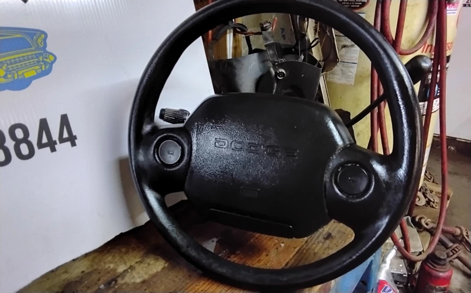 Dodge Dakota 1994-1995 columna de dirección automática en la columna con llave negra Foto 2 de 4