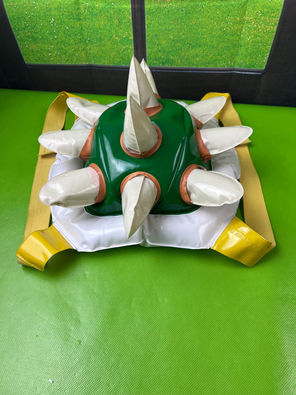 Super Mario Bowser Mini Inflatable Shell Spike Ba… - image 4