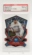 2013 Topps Babe Ruth Cut to the Chase Insert – PSA 10 GEM MINT 🔥