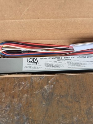 IOTA ISL-540 TBTS Fluorescent Emergency Backup Ballast