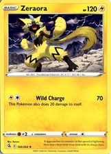 Zeraora 102/264 SWSH08: Fusion Strike Pokémon Card TCG