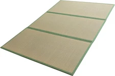 Japanese Tatami Mat 100% Rush Grass Portable Folding Mat Futon Mattress Firm ...