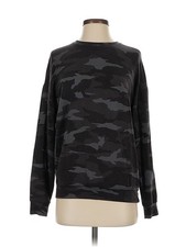 Athleta Women Black Sweatshirt XXS