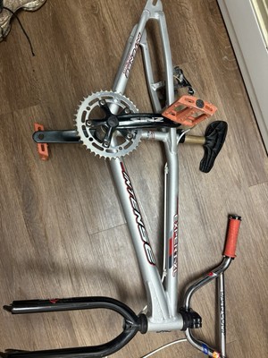 Intense Expert XL BMX Bike 44t 165s with a flipflop rear hub16t/15t minus chain