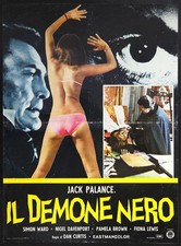 CINEMA-fotobusta IL DEMONE NERO palance, ward, lewis, CURTIS