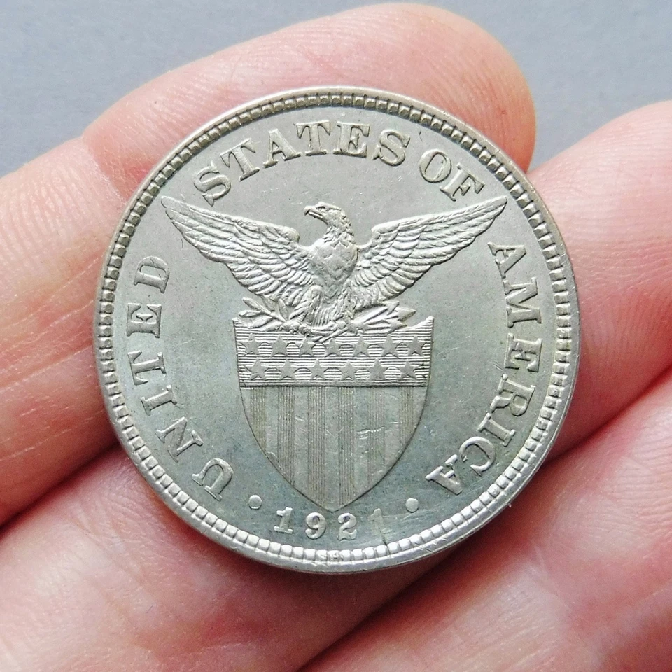 Philippines - 50 Centavos - 1921 - Manille - Photo 1/2