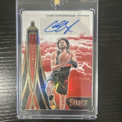 Panini Select 2024-25 In Flight Signatures Auto #IFS-CAD Cade Cunningham 01/99