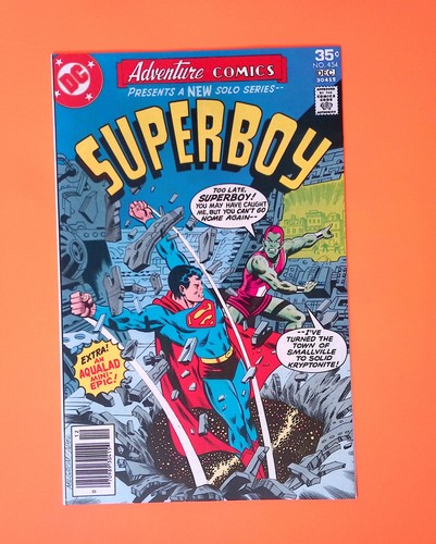 Adventure Comics #454 Vol. 1 1977 DC Comics Newsstand We Combine Ship RY86-159