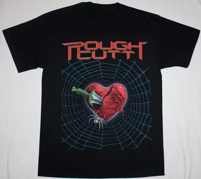SALE Vtg Rough Cutt Band Gift For Fans Cotton Black All Size Unisex Shirt