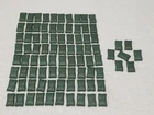 Vintage GI Joe Lot 1984 ARAH~ Mortar Defense Unit playset 87 Light Green Sandbag