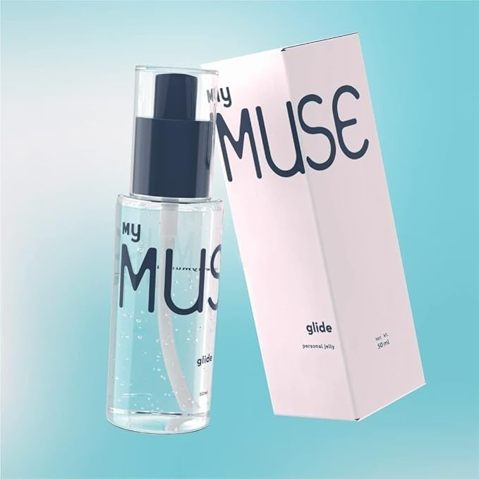 MYMUSE Glide Aloe Gleitgel auf Wasserbasis 50 ml, Gelee für Männer & Frauen…