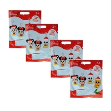 Disney Friends Doorables Rubber Clips, Blind Bag, 4
