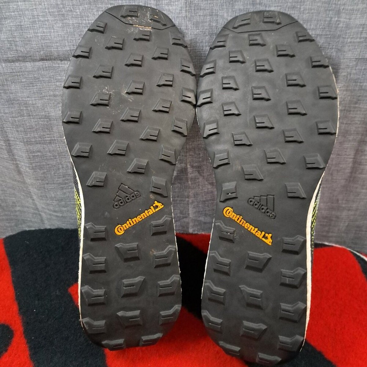 Size 14 adidas Terrex Two 320 Ultra Trail Black Solar Yellow  display picture 2