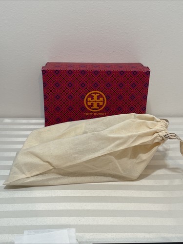 TORY BURCH CLASSIC LOAFER METALLIC LEATHER SPARK GOLD PLATINO SZ US 7 NIB $298 - Picture 7 of 11