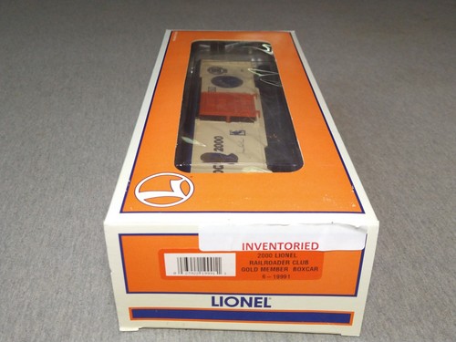 Lionel O 2000 Lionel Railroader Club Gold Member Boxcar 6-19991 ~ TS - Picture 11 of 11