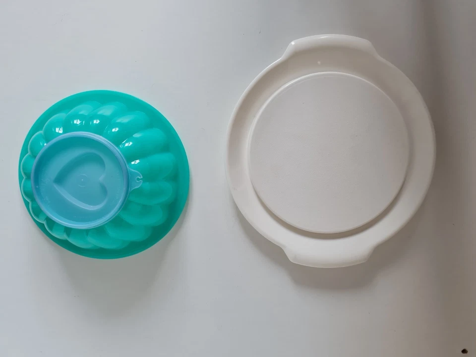 Tupperware Puddingform Prinz mit Unterteller Servierteller - Bild 3 von 4