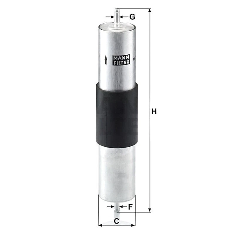 For BMW Z3 1996-2002 MANN-Filter Fuel Filter Foto 2 de 2