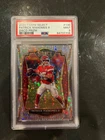 2020 Panini Select Premier Level Disco Patrick Mahomes #130 Silver Prizm PSA 9