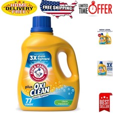 Plus OxiClean Clean Meadow Laundry Detergent - 100.5 fl oz, 5 Cleaning Benefits 0.18 per gallon