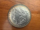 1878 7 tail feathers, Morgan Silver Dollar, Circulated. F+