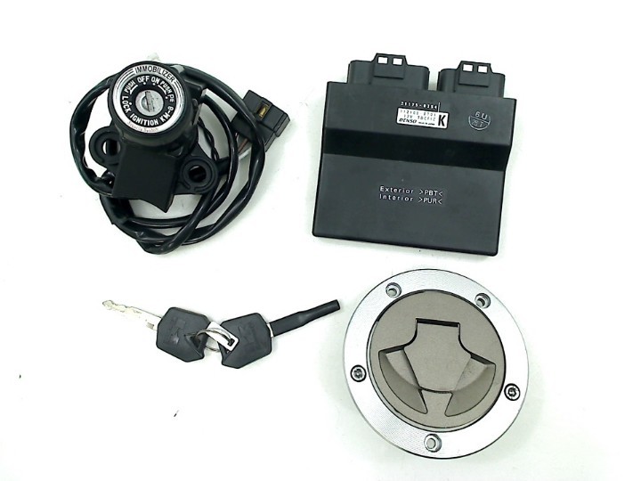 LOCK SET CYLINDER Kawasaki ZX 6 R 2009-2012 (NINJA ZX-6R ZX600R