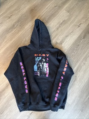 MARY J. BLIGE REAL LOVE Pullover Hooded Sweatshirt Hoodie Size Large Hip Hop R&B