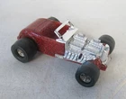 Vintage Tonka Tote Double Deuce 1932 Ford Roadster Hot Rod Red Sparkle