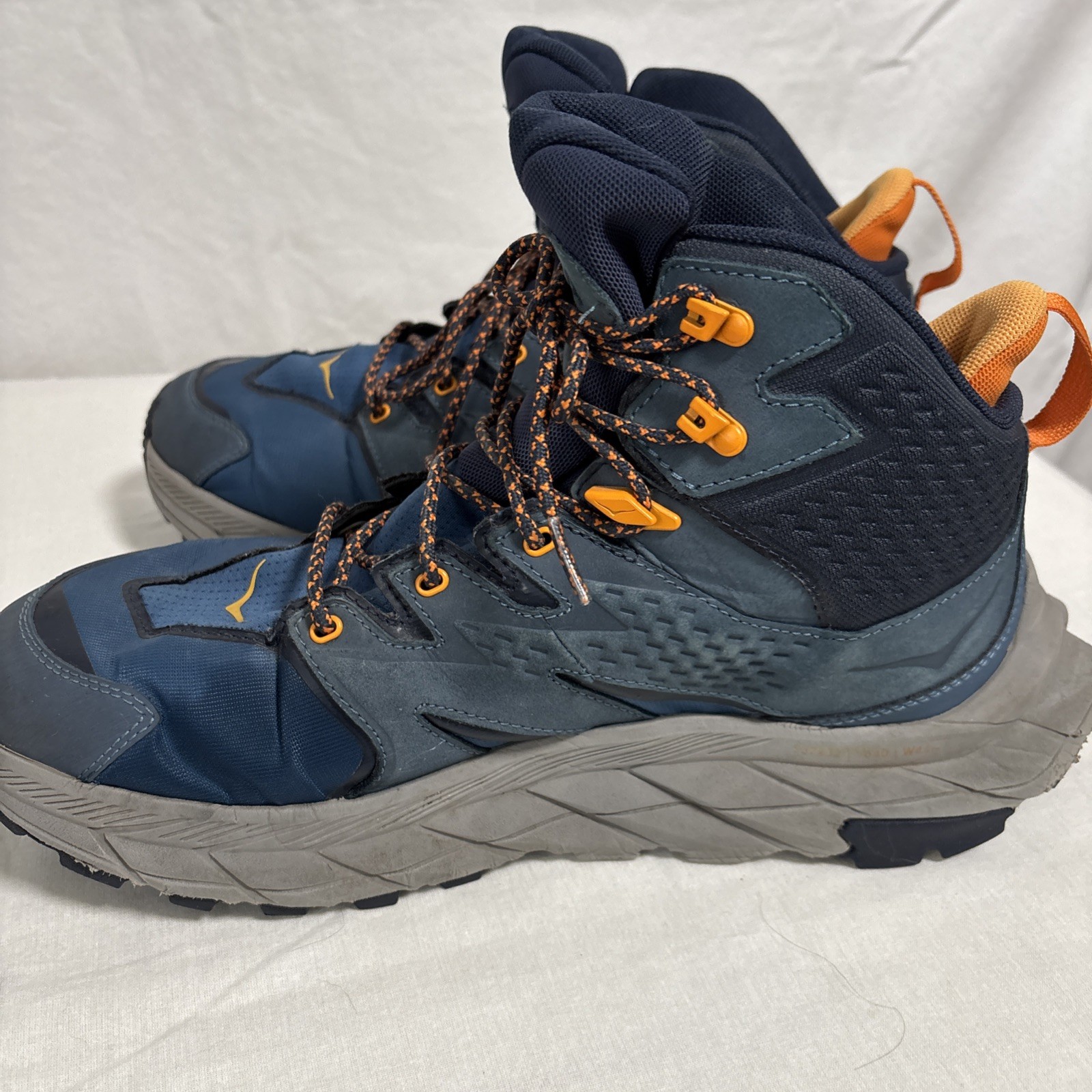 Hoka One One Anacapa Mid GTX Gore-Tex Hiking Boots Shoes Mens 9 Blue Trail thumbnail 15
