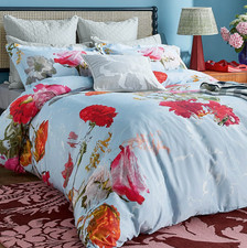 Image of Ted Baker Floating Floral Double Duvet Cover Set Includes 2 Oxford Pillowcases