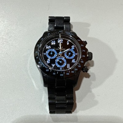 Toy Watch Monochrome Chronograph Black/Blue Dial Women s Watch Model TB02