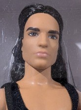 Mattel Barbie Looks Ken Doll with Long Brunette Hair Fashion Doll #9- New In Box