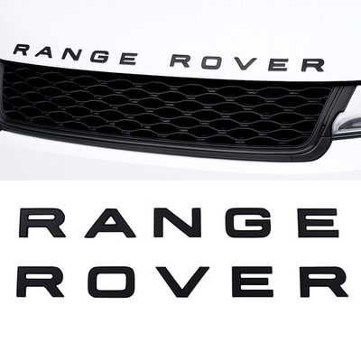 #ad Range Rover Bright Black Emblem Front Rear $16.99