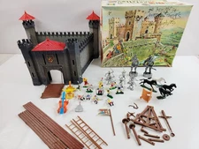Il Castello Valdostano - Tibidabo MEDIEVAL CASTLE w/ Accessories - Made in Italy