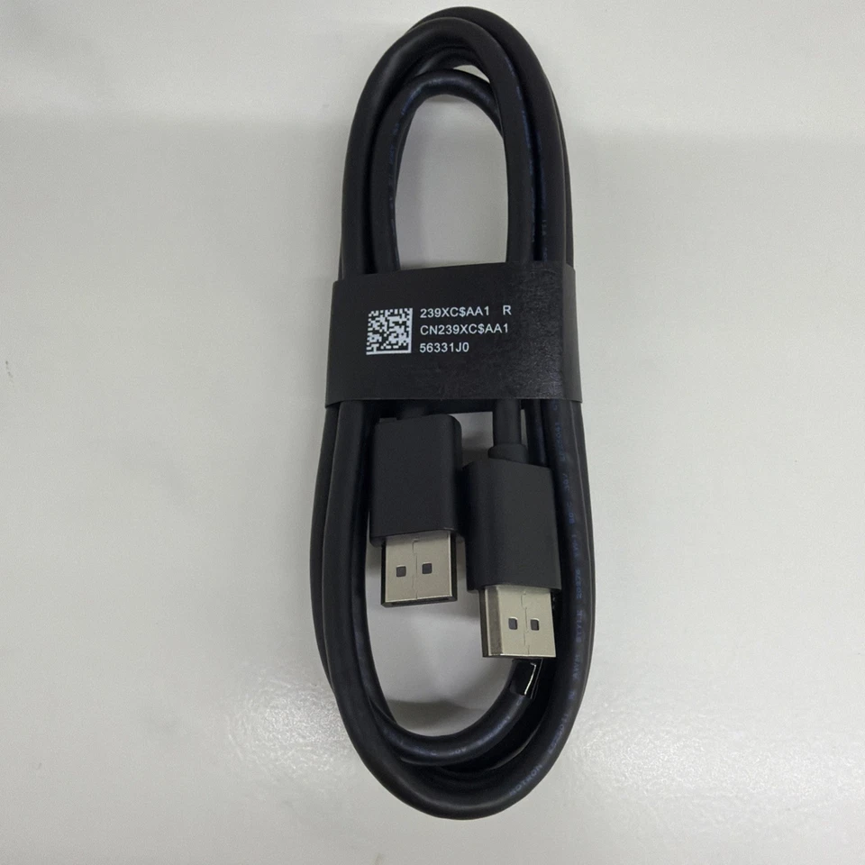 Dell Lenovo HP DisplayPort Male to Male Cable 1.8m 6 FT 5k (OEM) FAST post 48 - Image 2 of 3