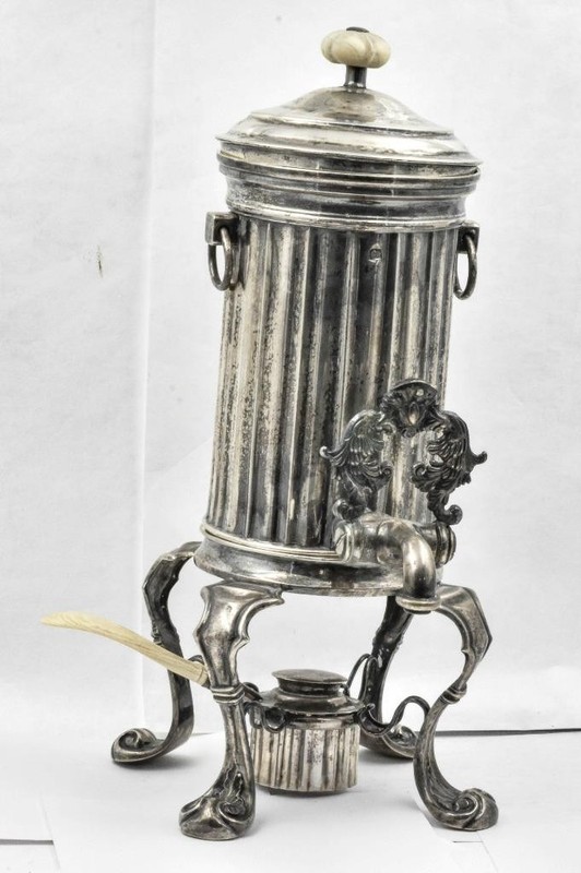 Antique Vienna Austria-Hungary 1862 13/16th - .8125 Solid Silver Teapot RARE
