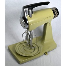 Vintage Sunbeam Mixmaster Stand Mixer Parts Repair No Cord Bowls Untested