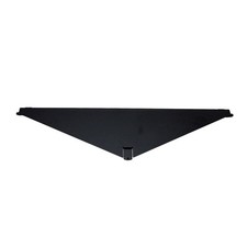 Hubbell Black Top/Bottom Cover for Rack Mount Angled Patch Panel APC
