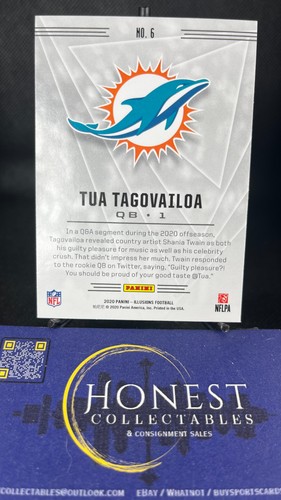 Tua Tagovailoa (RC) - 2020 Panini Illusions Rookie #6 - Picture 2 of 2