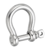 SchäKel Mit Schraubbolzen,6Mm,1/4 Zoll,440 Lb,Edelstahl 316,Geschmiedet