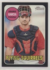 2018 Topps Heritage Minor League Edition Black 20/50 Aramis Garcia #57 3d5